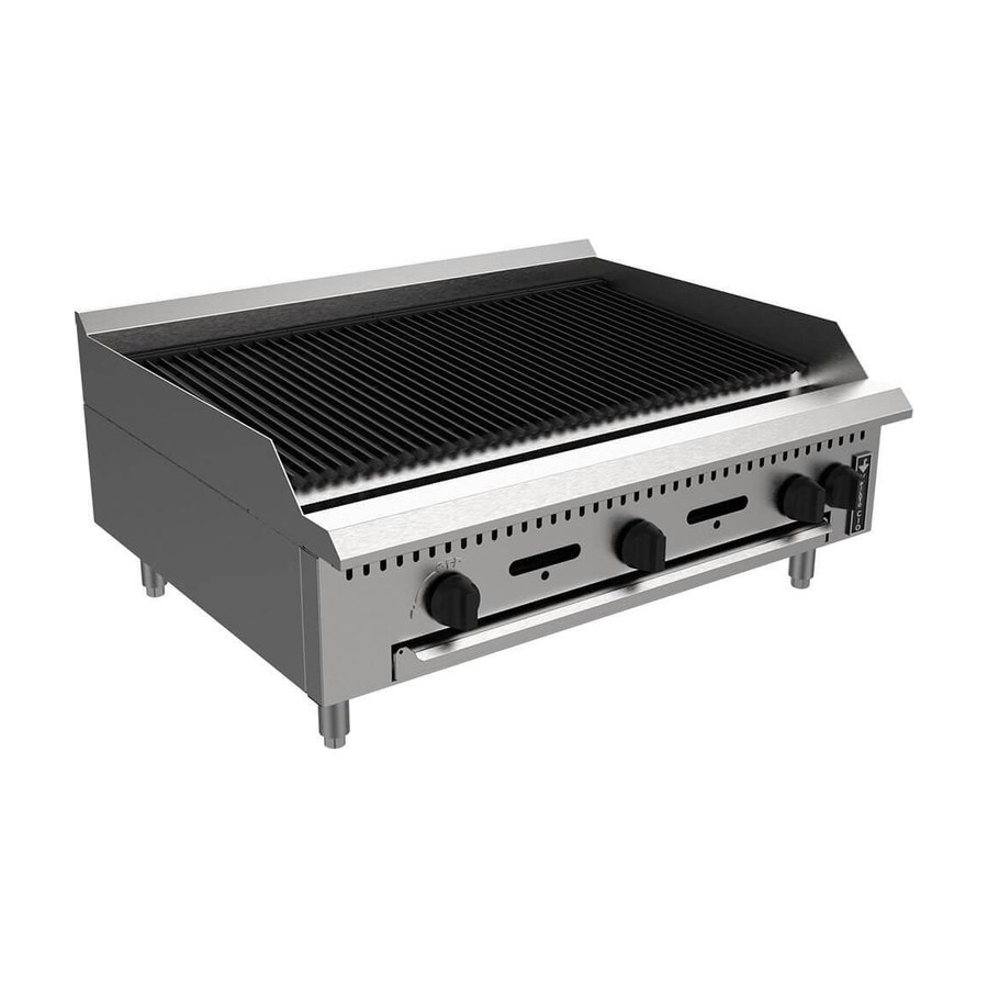 CHAR BROILER GRILL MESA PCG090-MEA GAS PRIME - VENANCIO