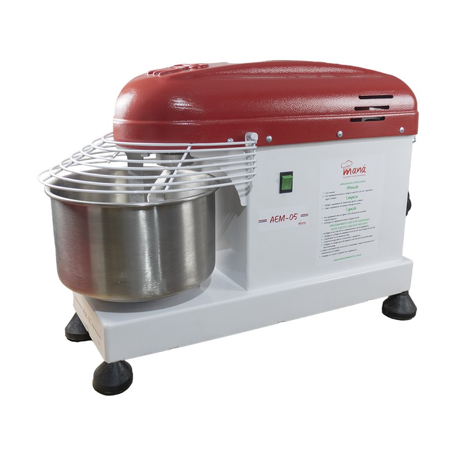AMASSADEIRA ESPIRAL 5KG PROFISSIONAL BIVOLT - MANA