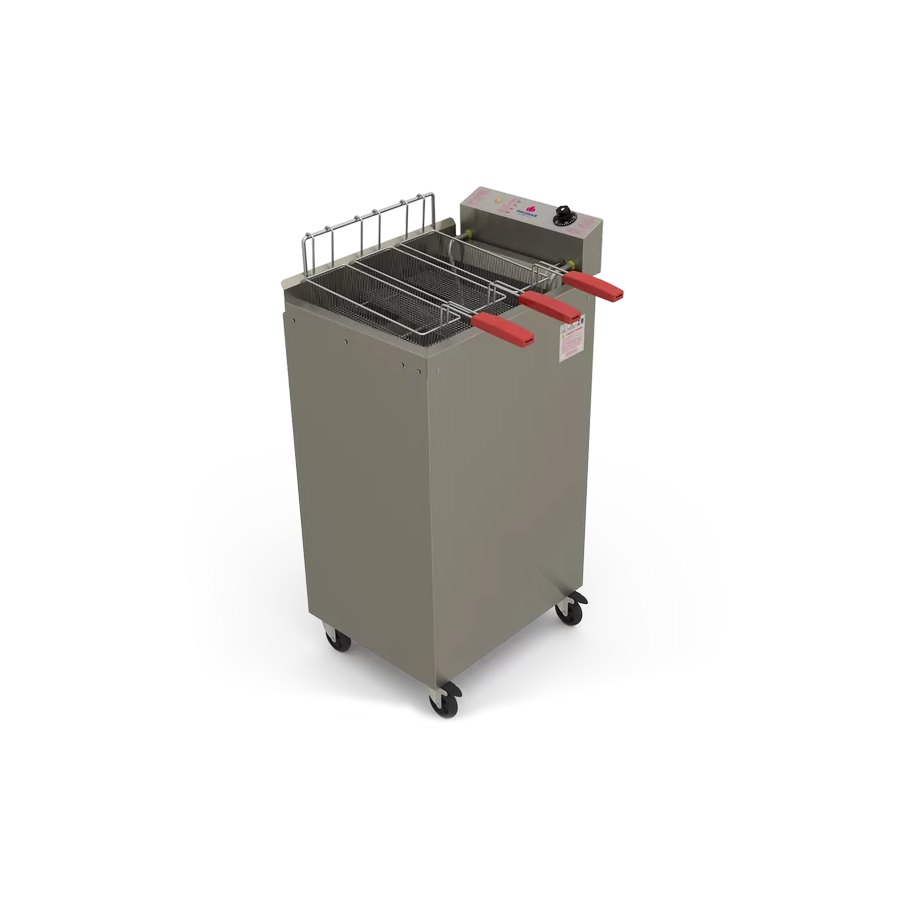 FRITADEIRA AGUA/OLEO 220V FRY FRITTER PR-2000E ST 22 litros óleo/ 4 litros agua 5000W- PROGAS