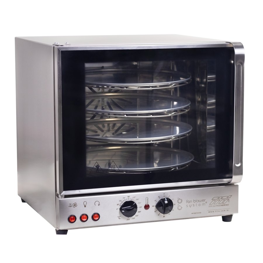 FORNO ELETRICO 4 ASSADEIRAS GIRATORIO 220V - TITA