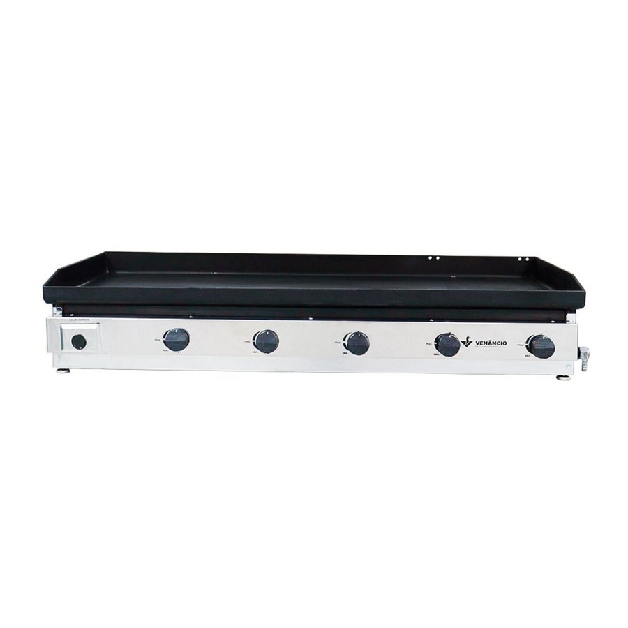 CHAPA GAS INOX MOD C120- VENANCIO