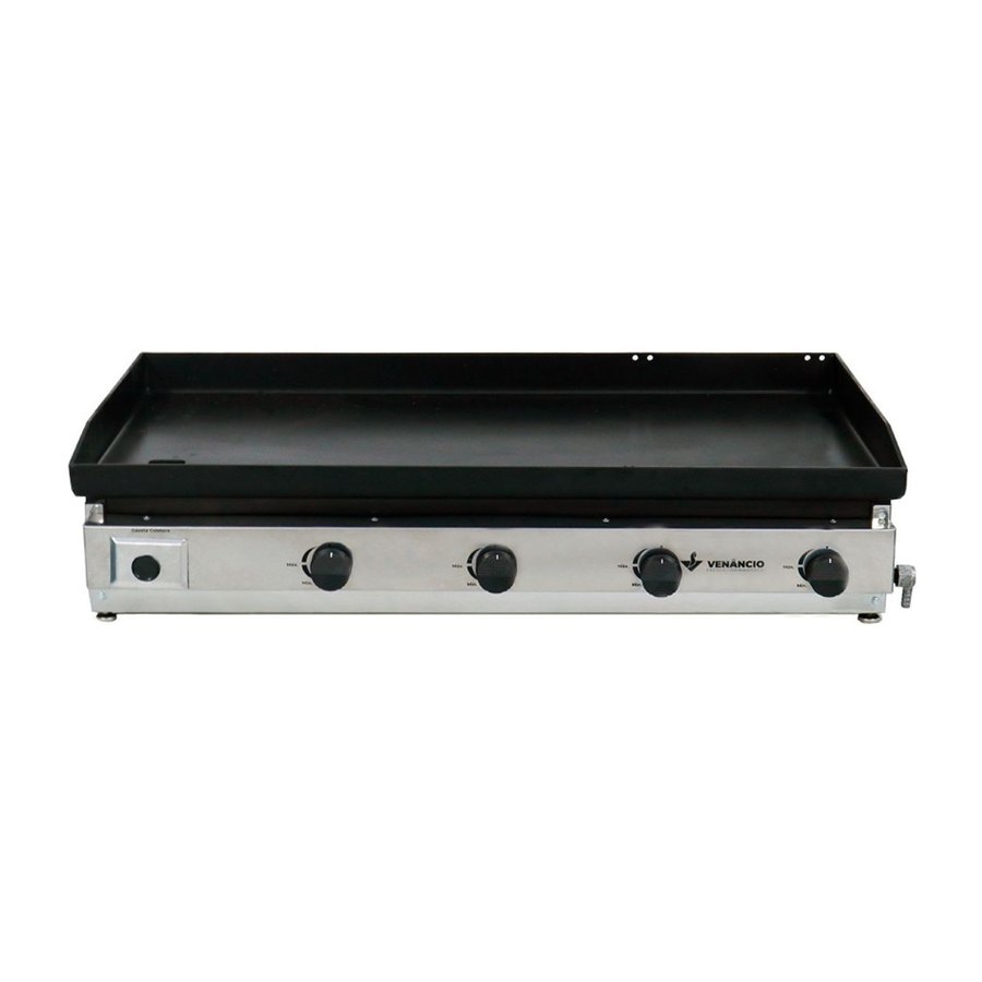CHAPA GAS INOX MOD C100 - VENANCIO