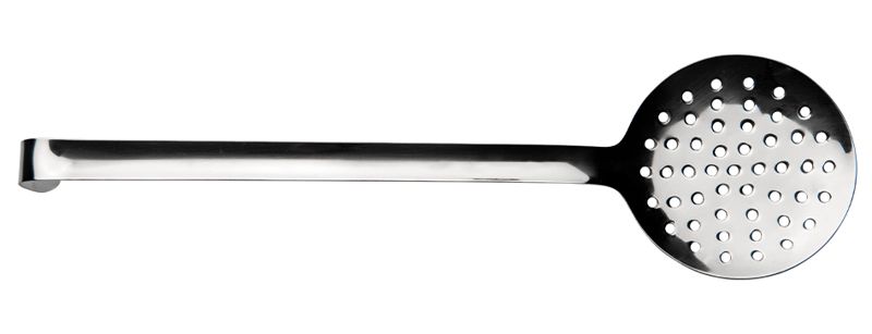 ESCUMADEIRA PROFISSIONAL C/ GANCHO 38CM - GP INOX