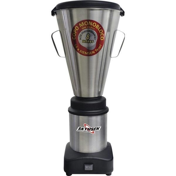 LIQUIDIFICADOR COMERCIAL INOX 8L BR 220V-M - SKYMSEN