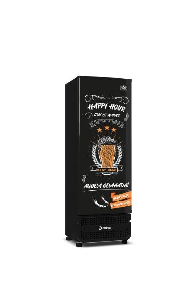 CERVEJEIRA 484L 8CX PORTA CEGA PLOTADA HAPPY HOUR CCV315 220V - IMBERA