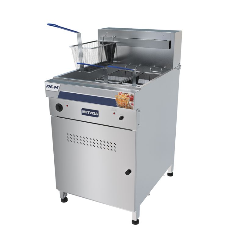 FRITADEIRA ELETRICA A&O 44L 3 CESTOS (38L AGUA/6L OLEO) ELETRICA 18000W - METVISA