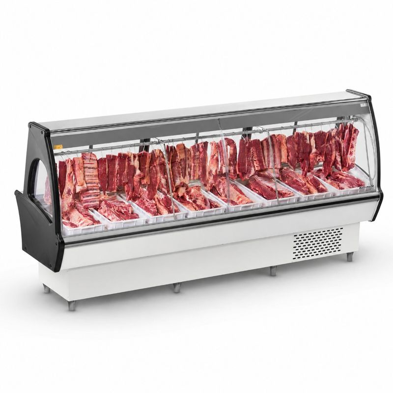 EXPOSITOR AÇOUGUE PLUS 3000 PRETO - REFRIMATE