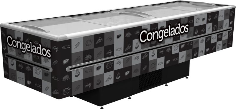 ILHA 3MT 1163 PRETO C/ LED