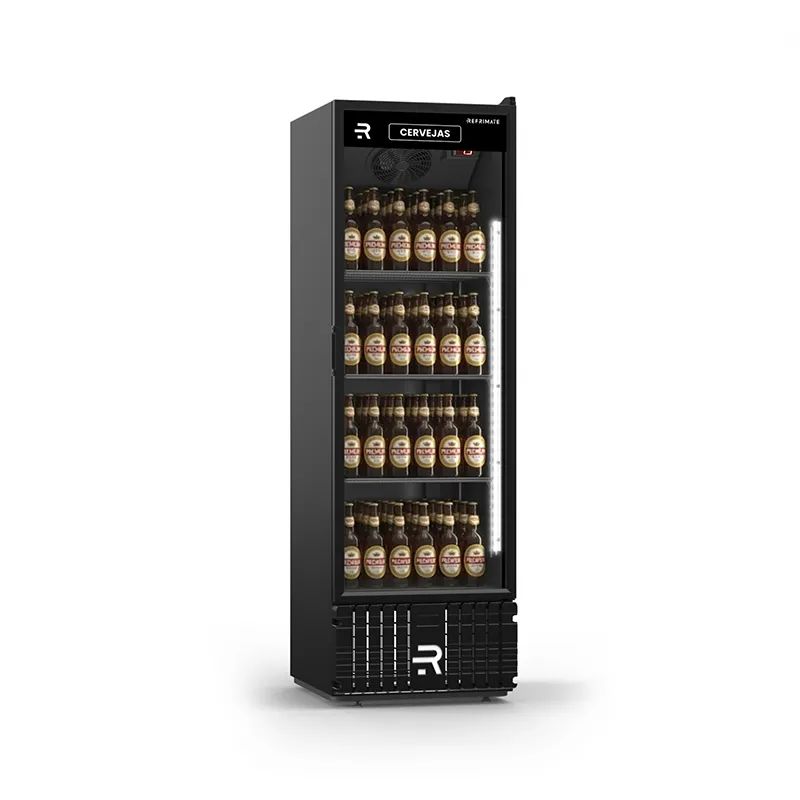 CERVEJEIRA 570L PORTA DE VIDRO ECONOMY AQUECIDA 220V - REFRIMATE