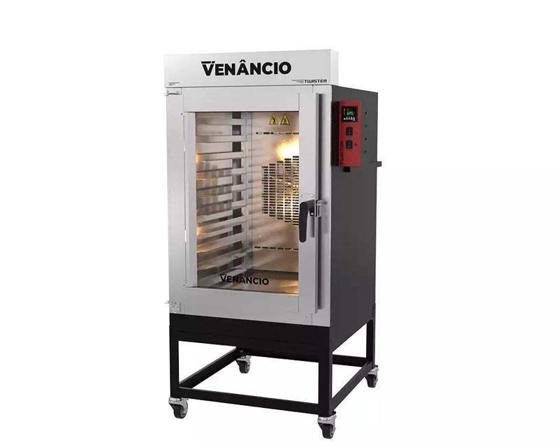 FORNO IND 10T TURBO TWISTER GAS ACO CARB / INT INOX 430 ESC - VENANCIO