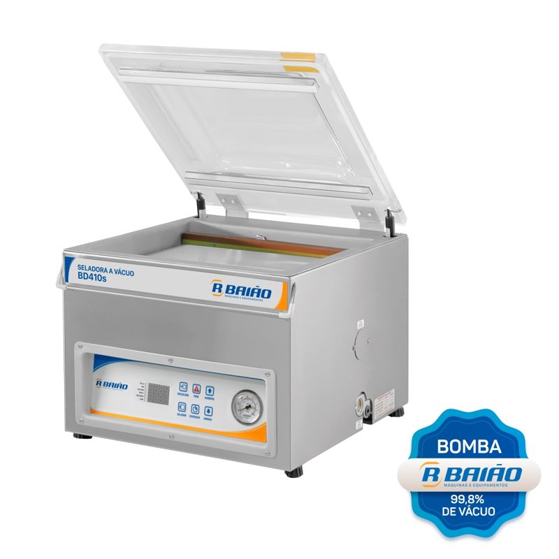 SELADORA A VÁCUO DE CÂMARA BD410S 220V - R. BAIÃO