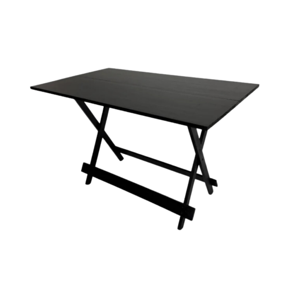 Mesa 120x70 Dobrável (Imbuia ou Preta) Maplan