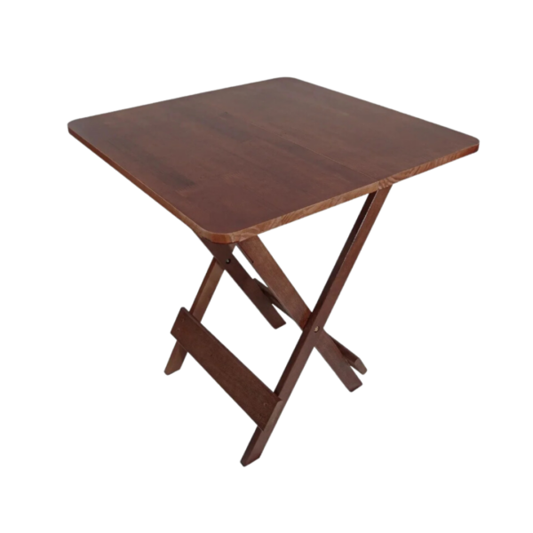 Mesa 70x70 Dobrável (Imbuia ou Preta) Maplan