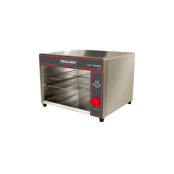 Forno Gratinador A Gás 60L Metalcubas