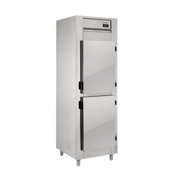 Freezer Vertical 2 Portas Inox Gelopar