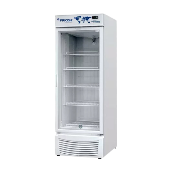 Freezer Vertical Dupla Ação (284 e 565 lts) Porta De Vidro Fricon