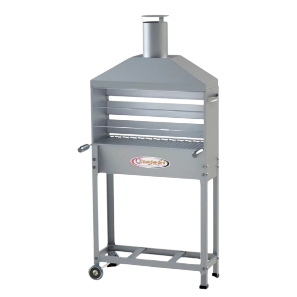 Churrasqueira Ita Grill Luxo Inox (715 e 1000mm) P/ Bar 3 Estágios C/ Coifa