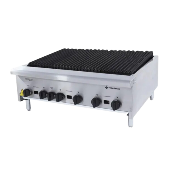 Char Broiler Grill À Gás Americana (60, 90 e 120 cm) Venâncio