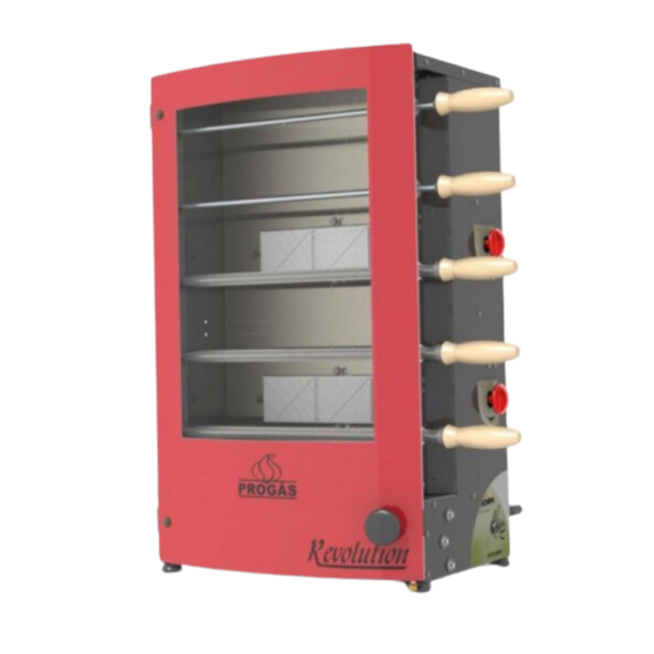 Forno Assador Rotativo Industrial PRR051 Red Style Progas