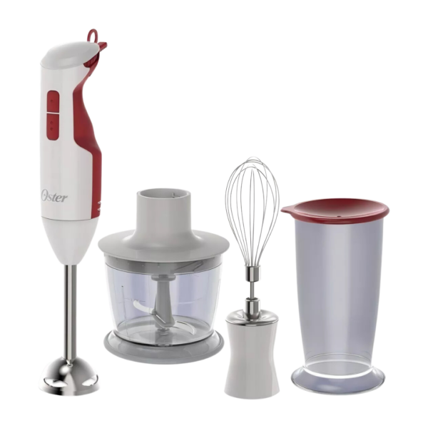 Mixer Delight Vermelho C/ Branco 3 em 1 Oster